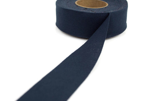 Prussian Blue Bias Tape Tricot Knit Lining 1-1/8 inches wide x 14 yards  BST00140